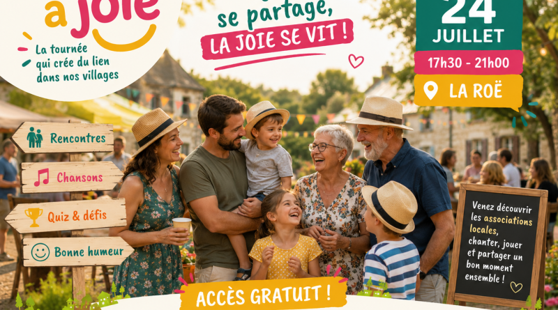 🎉 Ville à Joie débarque à La Roë ! 🎉